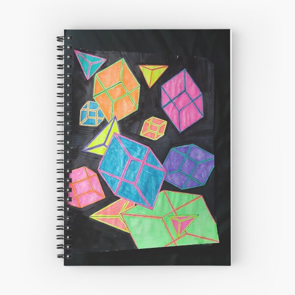 Item preview, Blacklight 3D Floating Cubes designed and sold by JnShazydayz.