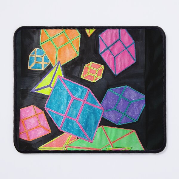 Item preview, Blacklight 3D Floating Cubes designed and sold by JnShazydayz.