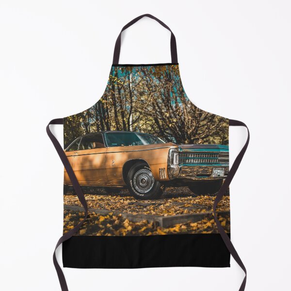 Item preview, Super Crazy Classic Car - Hot August Nights, vintage brown gold sport car, autumn landscap designed and sold by navuno.
