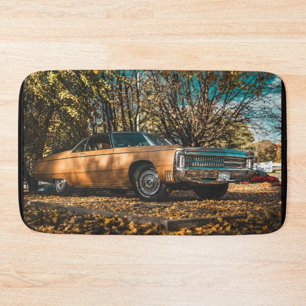 Item preview, Super Crazy Classic Car - Hot August Nights, vintage brown gold sport car, autumn landscap designed and sold by navuno.