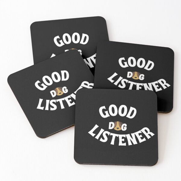 Item preview, Good Listener Dog A Great Present for a Proud Dog Owner Make Them Smile designed and sold by NelleD.
