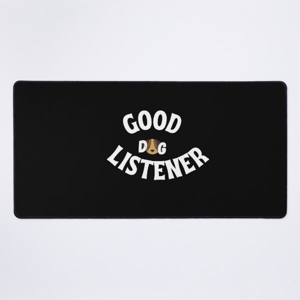 Item preview, Good Listener Dog A Great Present for a Proud Dog Owner Make Them Smile designed and sold by NelleD.