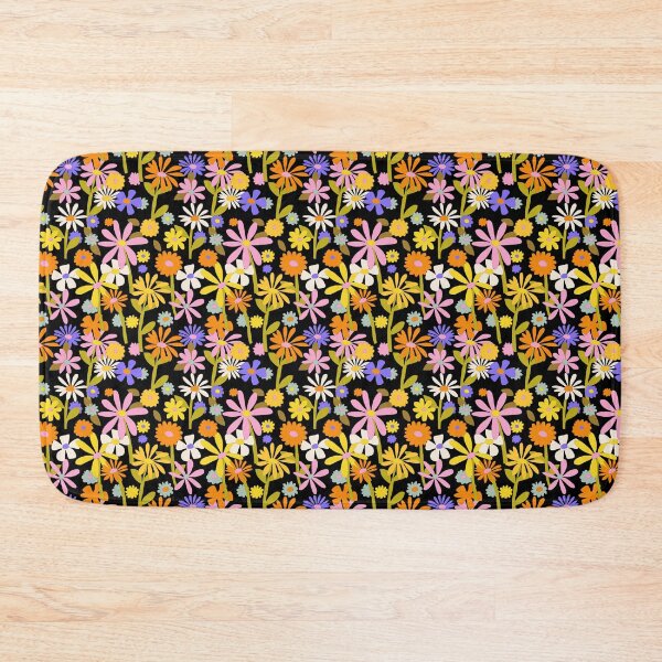 Item preview, Flower Power Black designed and sold by chotnelle.