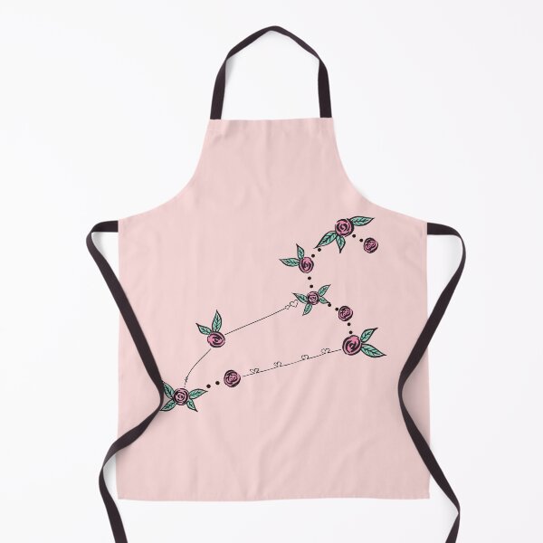 Item preview, Leo Zodiac Sign Constellation Roses and Hearts Doodle designed and sold by EndlessDoodles.