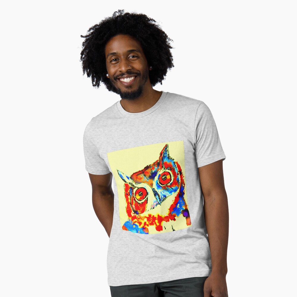 Item preview, Tri-blend T-Shirt designed and sold by curlyartcloud.