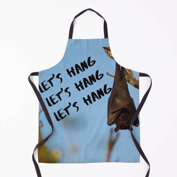 Item preview, Lets Hang Bat Pun designed and sold by quirky-artistry.