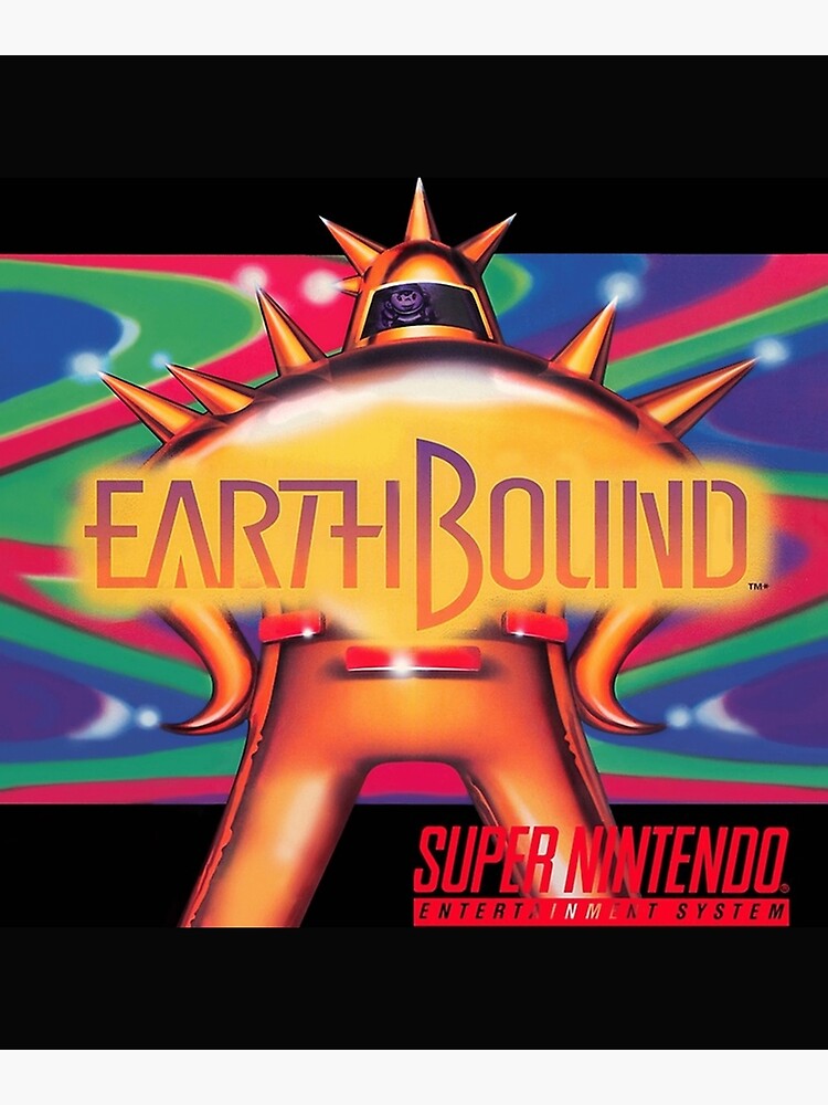 "Earthbound Restored Poster Retro Poster" Poster by beninesedea Redbubble