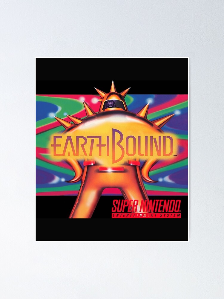 "Earthbound Restored Poster Retro Poster" Poster by beninesedea Redbubble