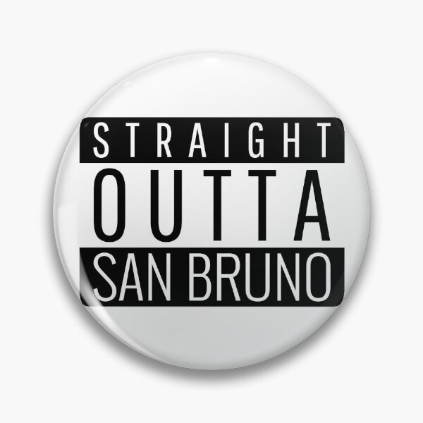 Item preview, Straight Outta San Bruno California  designed and sold by Teelogic.