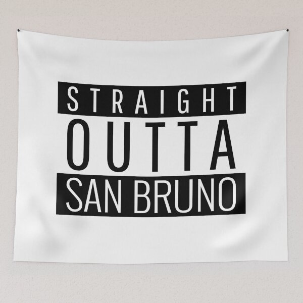Item preview, Straight Outta San Bruno California  designed and sold by Teelogic.