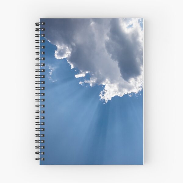 Item preview, Blue Sky and Sun Rays designed and sold by Georgia Mizuleva.