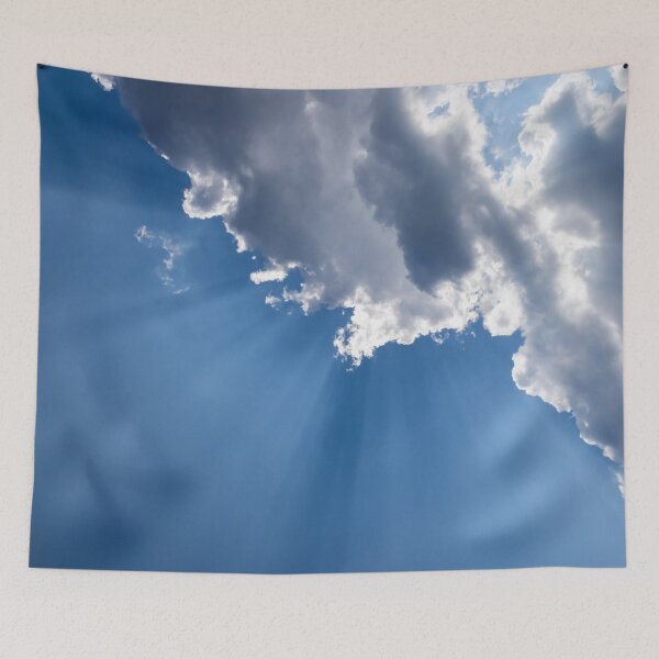 Item preview, Blue Sky and Sun Rays designed and sold by Georgia Mizuleva.
