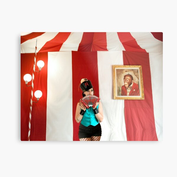 Circus Folk Metal Print