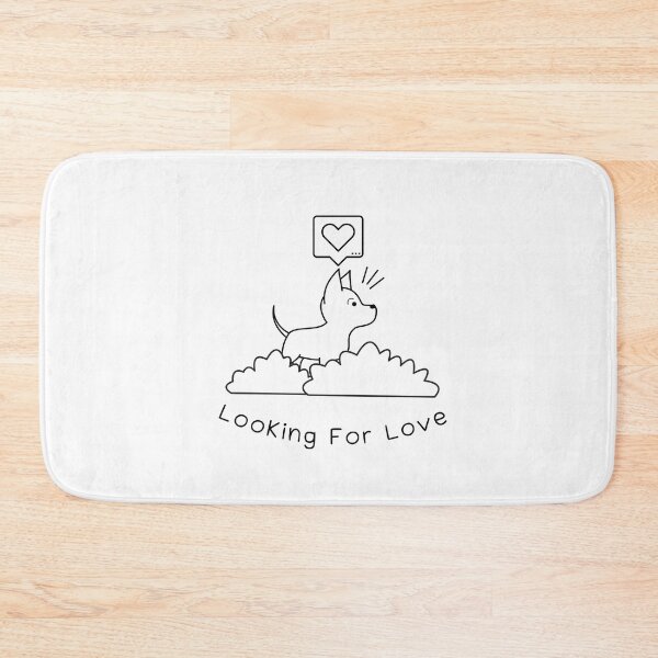 Item preview, Cute Pet Looking For Love On White and Black Color designed and sold by kucingmaikan.