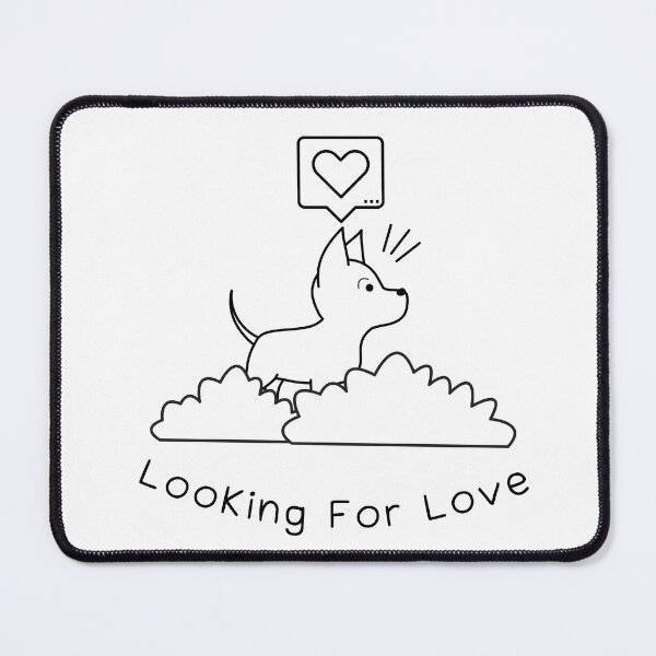 Item preview, Cute Pet Looking For Love On White and Black Color designed and sold by kucingmaikan.