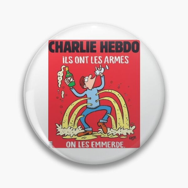 Item preview, Charlie Hebdo - Screw them, we have champagne, Charlie Hebdo says in response to Paris attacks designed and sold by PeishaKseyy.