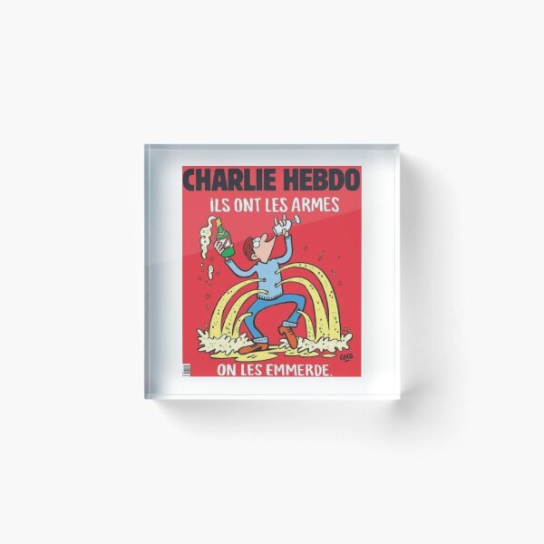 Item preview, Charlie Hebdo - Screw them, we have champagne, Charlie Hebdo says in response to Paris attacks designed and sold by PeishaKseyy.