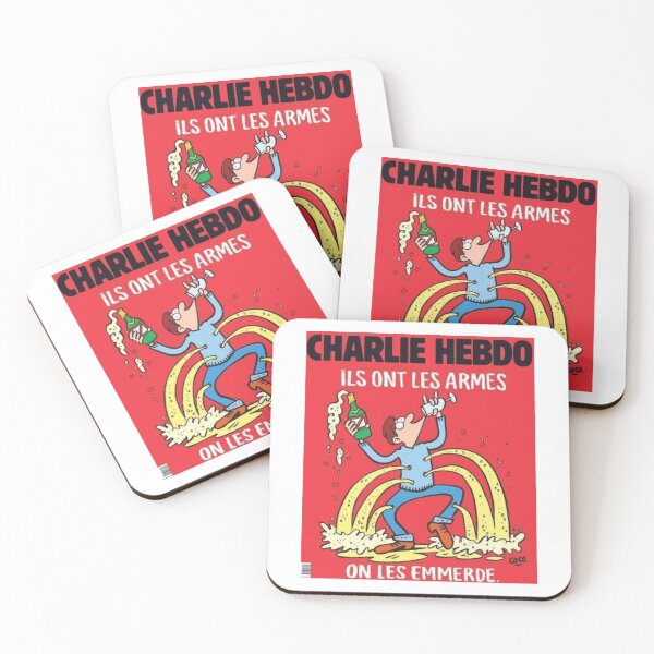 Item preview, Charlie Hebdo - Screw them, we have champagne, Charlie Hebdo says in response to Paris attacks designed and sold by PeishaKseyy.