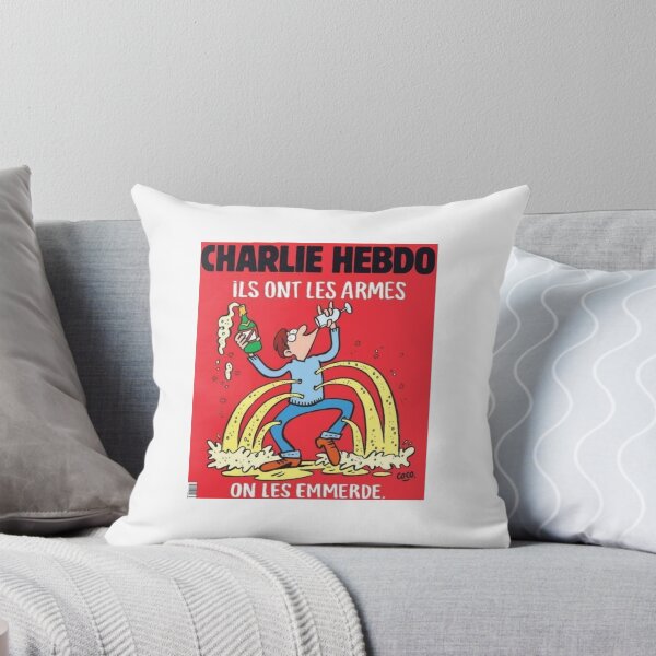 Item preview, Charlie Hebdo - Screw them, we have champagne, Charlie Hebdo says in response to Paris attacks designed and sold by PeishaKseyy.