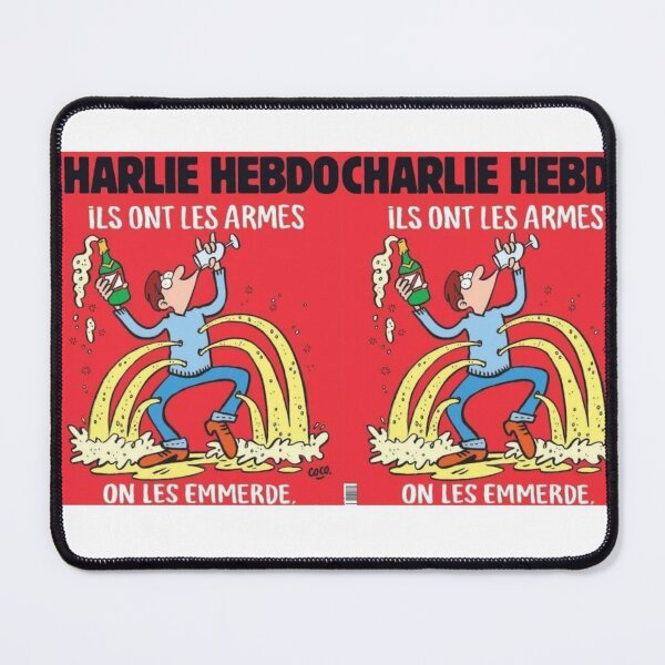 Item preview, Charlie Hebdo - Screw them, we have champagne, Charlie Hebdo says in response to Paris attacks designed and sold by PeishaKseyy.