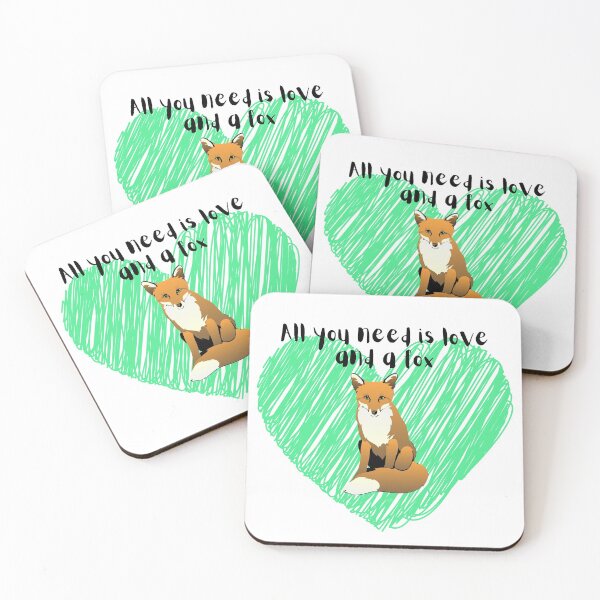 Item preview, Love and a fox designed and sold by Zevy-Darling.