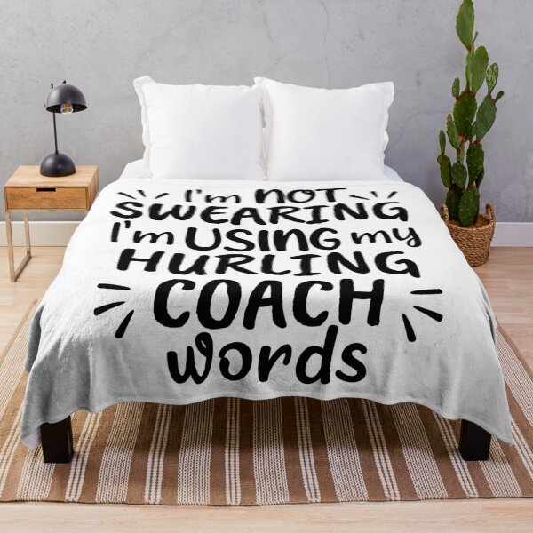 Item preview, I'm not swearing I'm using my hurling coach words designed and sold by TheGreenGoat.