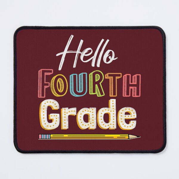 Item preview, Hello Fourth Grade at School designed and sold by FontGraphics.