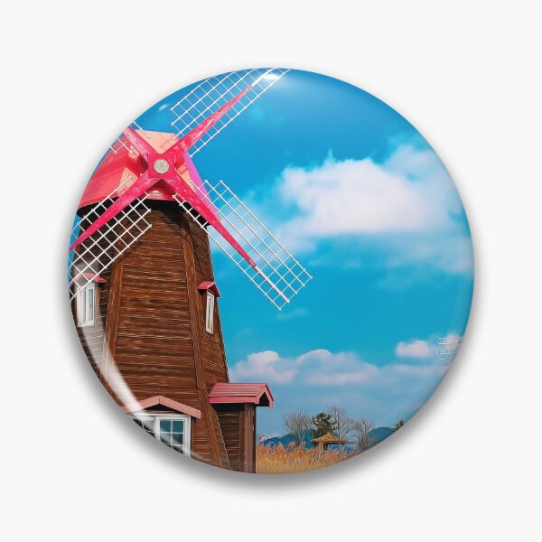 Artikelvorschau, Windmühlenlandschaft Himmelswolken entworfen und verkauft von Blok45.