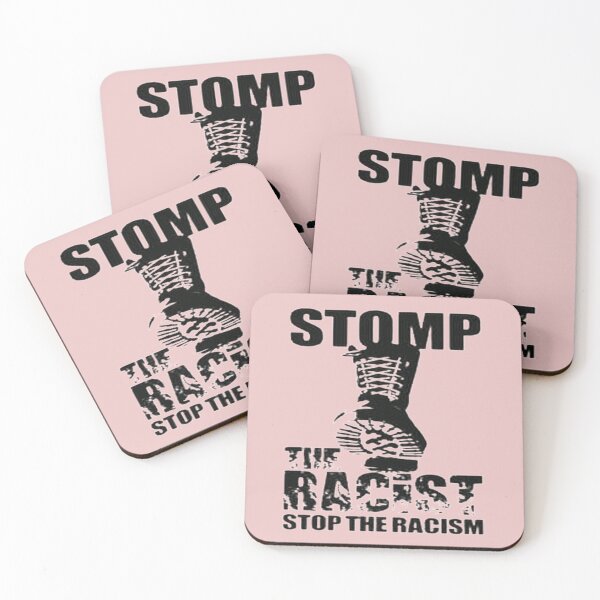 Item preview, WHY BE RACIST, STOMP THE RACIST STOP THE RACISM designed and sold by SaidDaf.