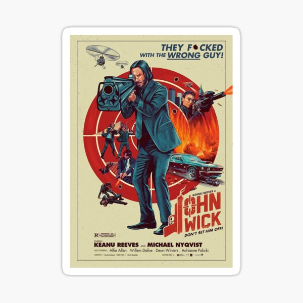 John-wick Sticker