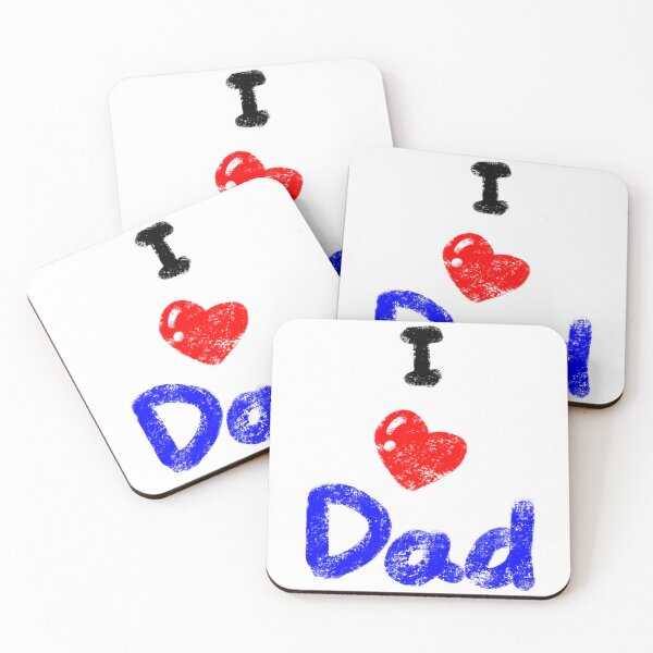 Item preview, I love dad designed and sold by little-monkey-s.