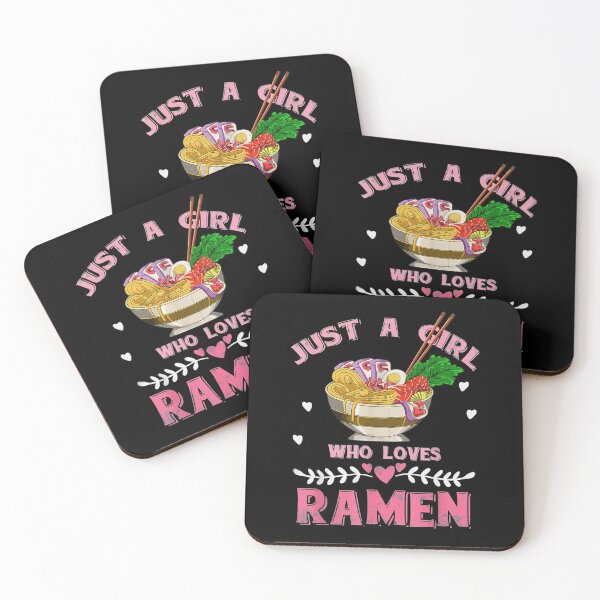 Item preview, Just A Girl Who Loves Ramen  designed and sold by Kewkew423.