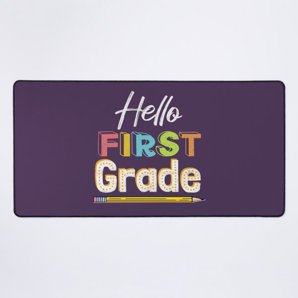 Item preview, Hello First Grade at School designed and sold by FontGraphics.