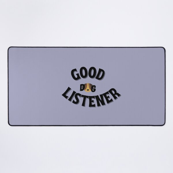 Item preview, Good Listener Dog A Great Present for a Proud Dog Owner Make Them Smile designed and sold by NelleD.