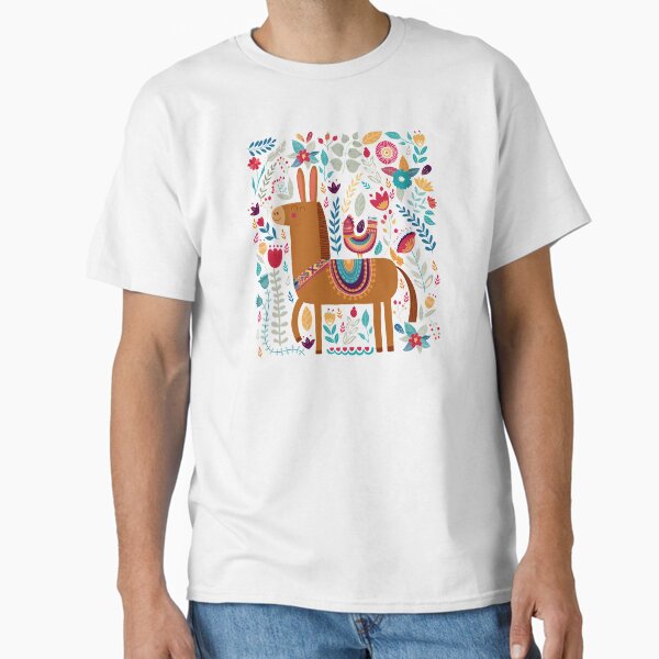 Folk Mule & Chicken Classic T-Shirt