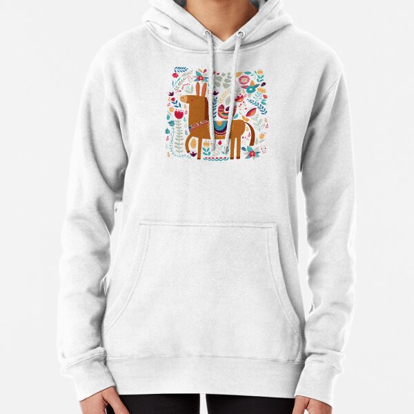 Folk Mule & Chicken Pullover Hoodie