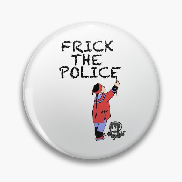 Item preview, Frick the police graffiti american political statement meme designed and sold by Captain-Jackson.