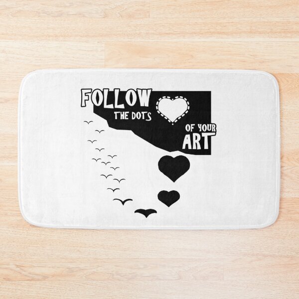 Item preview, Follow The Dots Of Your Art - Artist Quotes designed and sold by TMBTM.