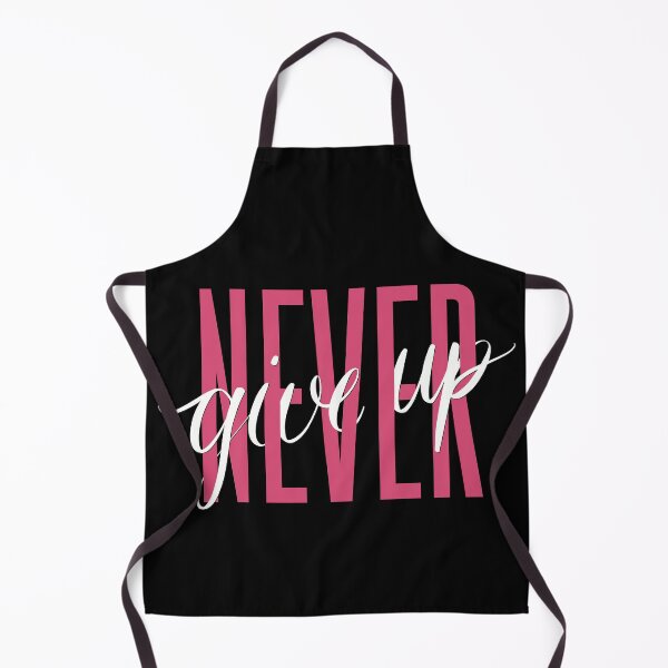 Item preview, Never give up designed and sold by Blackstar Design Studio.