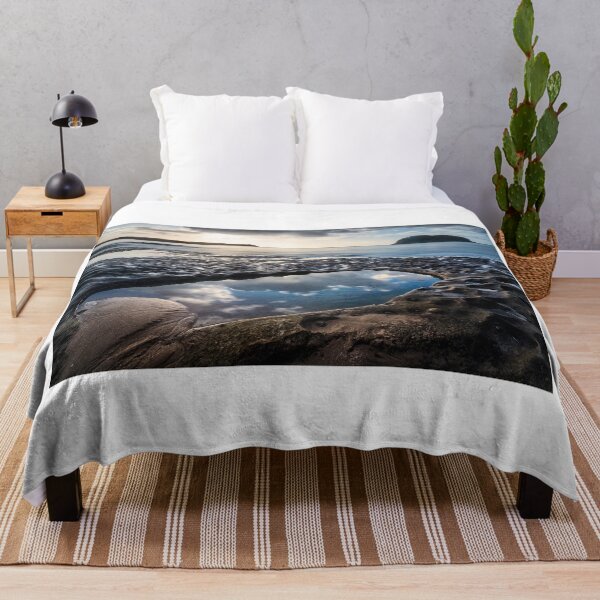 Item preview, Sky reflections in a rockpool on the nsw central coast near lion island designed and sold by Geoff Wols.