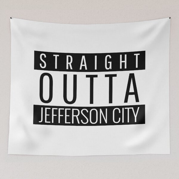 Item preview, Straight Outta Jefferson City Missouri  designed and sold by Teelogic.