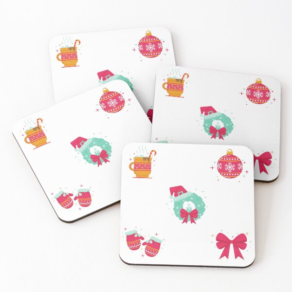 Item preview, Christmas Love Pattern : Red and white aesthetic designed and sold by Ila Mandlik.