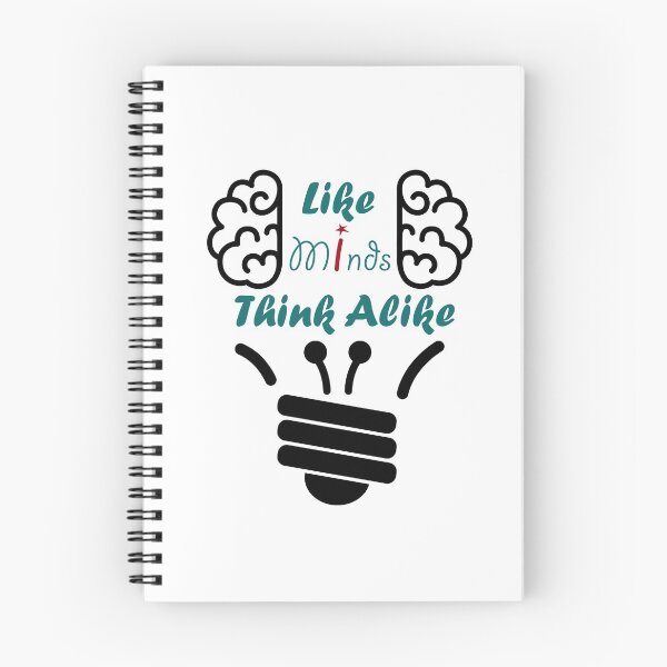 Item preview, Like Minds Think Alike designed and sold by Mihirawa.
