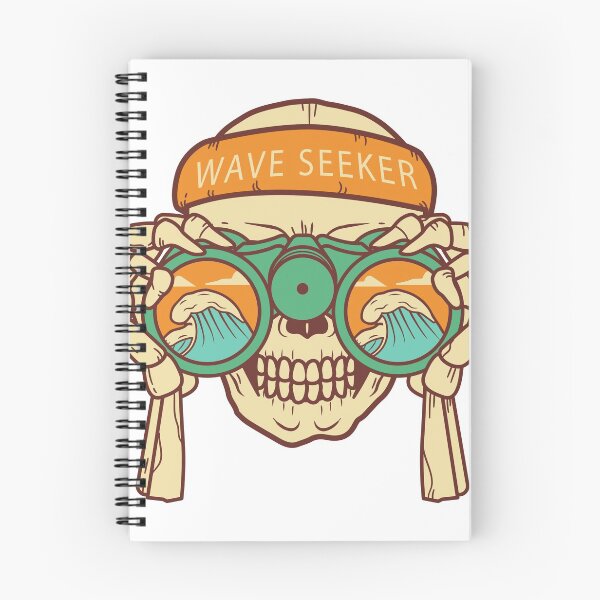 Item preview, Wave Seeker Skull Halloween designed and sold by ijdesigns.