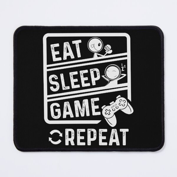 Item preview, Eat Sleep Dominate Game Repeat Funny Gamer Saying designed and sold by SweetbeStore.