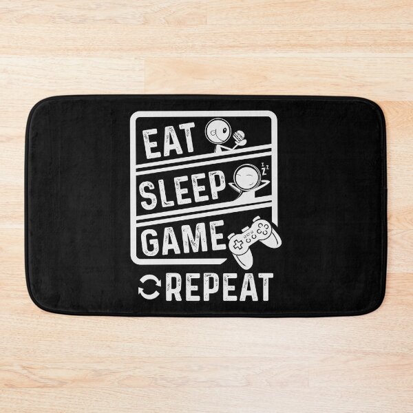 Item preview, Eat Sleep Dominate Game Repeat Funny Gamer Saying designed and sold by SweetbeStore.