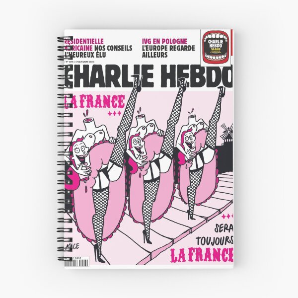 Item preview, Charlie Hebdo responds to terrorist acts with new cartoon designed and sold by PeishaKseyy.