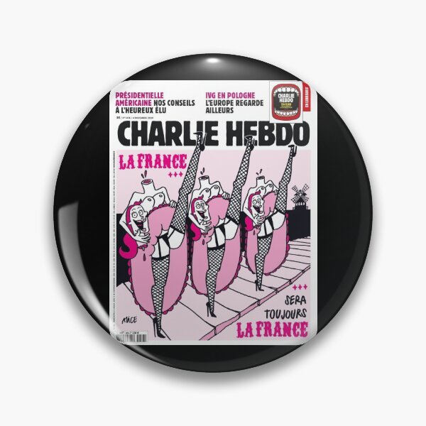 Item preview, Charlie Hebdo responds to terrorist acts with new cartoon designed and sold by PeishaKseyy.