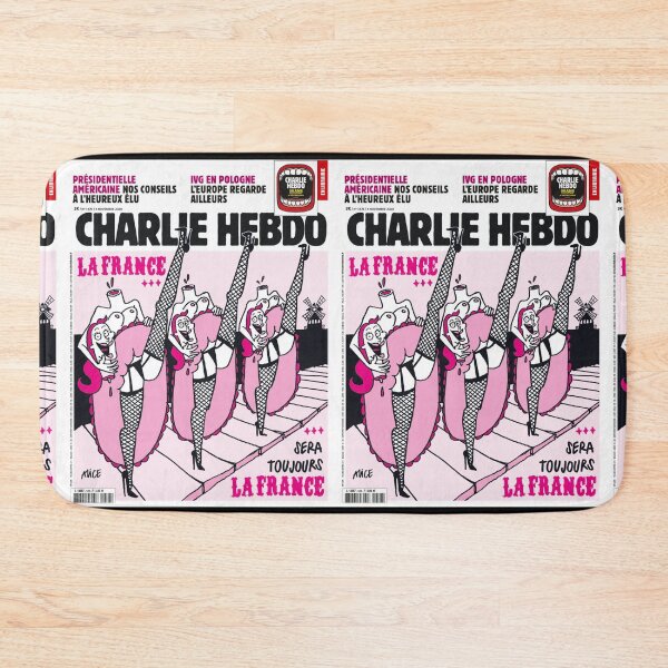 Item preview, Charlie Hebdo responds to terrorist acts with new cartoon designed and sold by PeishaKseyy.