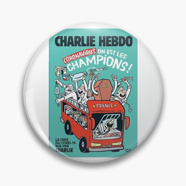 Item preview, Charlie Hebdo, Coronavirus on est les champions designed and sold by PeishaKseyy.